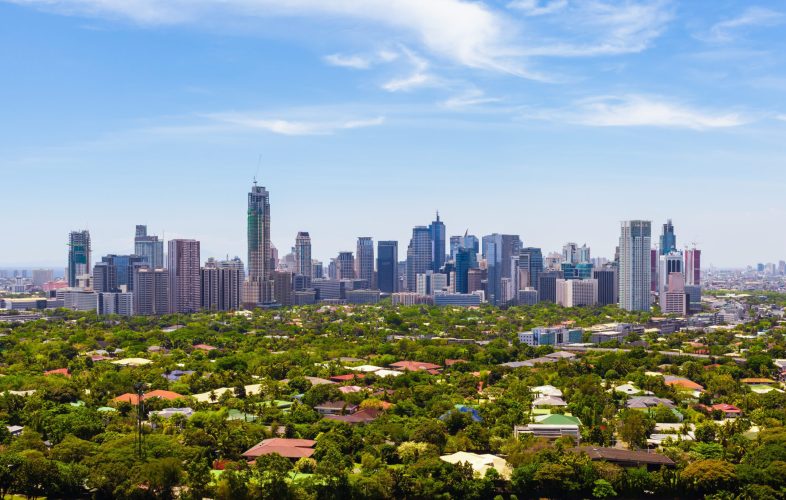 Manila,Skyline,,Philippines.